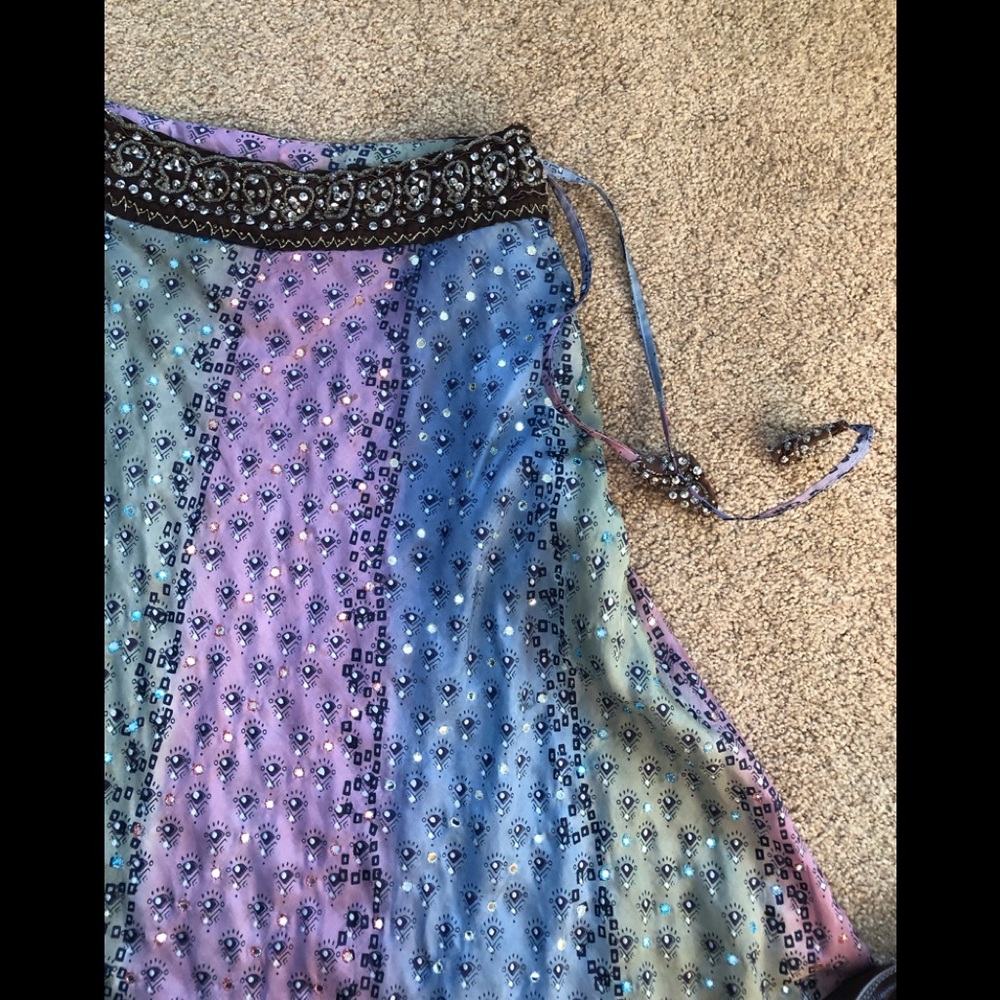 OMG SILK SKIRT. THE LIMITED